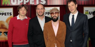Ok Go attends the Premiere Of Walt Disney Pictures' 'The Muppets'