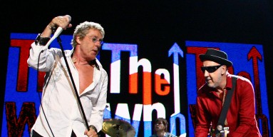 The Who founding members Roger Daltrey and Pete Townshend.