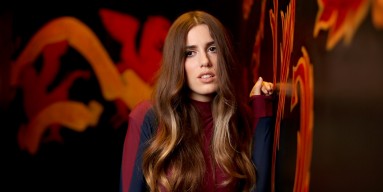 Ryn Weaver poses backstage during MTV Artists to Watch at House of Blues Sunset Strip on Feb. 5, 2015