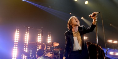 Cage The Elephant performs onstage during an iHeartRadio LIVE performance