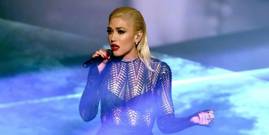 Gwen Stefani performs onstage during the 2015 American Music Awards
