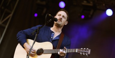 Sturgill Simpson performs onstage during day two of the Boston Calling Music Festival at Boston City Hall Plaza on September 26, 2015