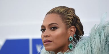 Beyonce attends the 2016 MTV Video Music Awards at Madison Square Garden on August 28, 2016