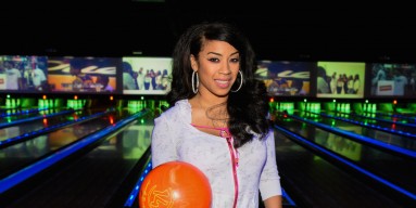 Keyshia Cole attends the 3rd annual Girls With Gifts Charity Bowling Tournament on March 15, 2015 in Santa Monica, California