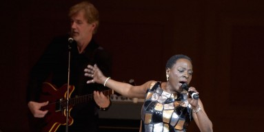 Sharon Jones performs onstage at the 26th Annual Tibet House U.S. benefit concert at Carnegie Hall on February 22, 2016 in New York City