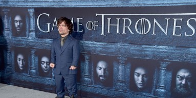 Actor Peter Dinklage at the Game Of Thrones season premiere in April 2016