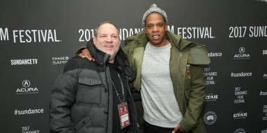 Jay-Z and Harvey Weinstein
