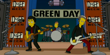 Green Day stars in 'The Simpsons Movie' 