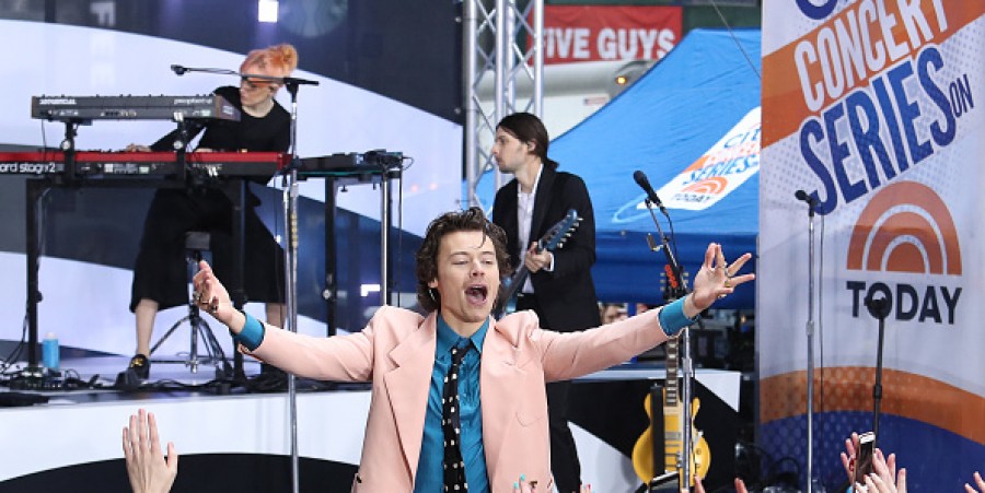 Harry Styles Performs On NBC's 