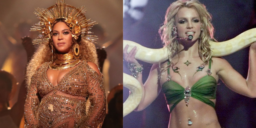 Beyonce, Britney Spears