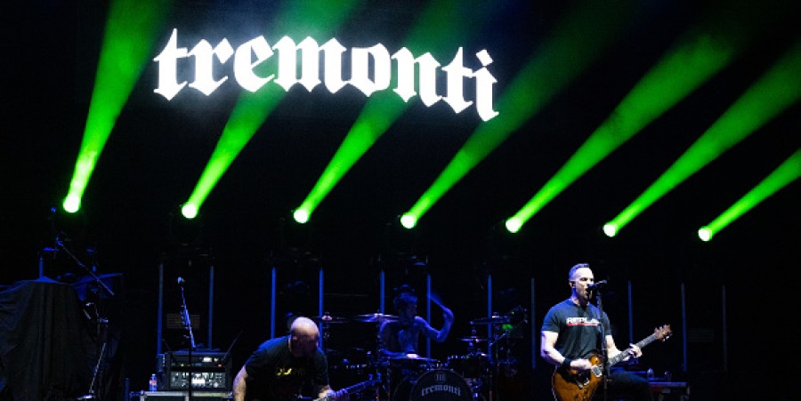 Creed's Mark Tremonti performs in Los Angeles