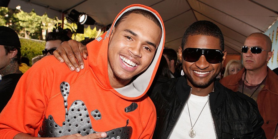 Chris Brown, Usher
