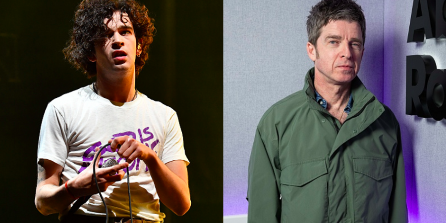 The 1975 Matty Healy, Noel Gallagher