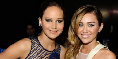 Jennifer Lawrence, Miley Cyrus