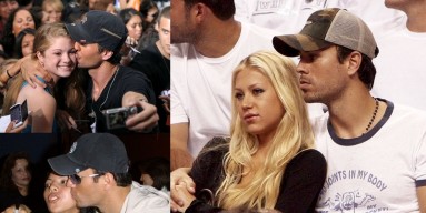 Enrique Iglesias’ Girlfriend Unhappy About His Kissing Spree With Fans During Shows