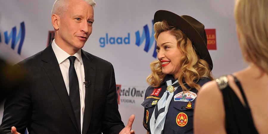 Anderson Cooper, Madonna