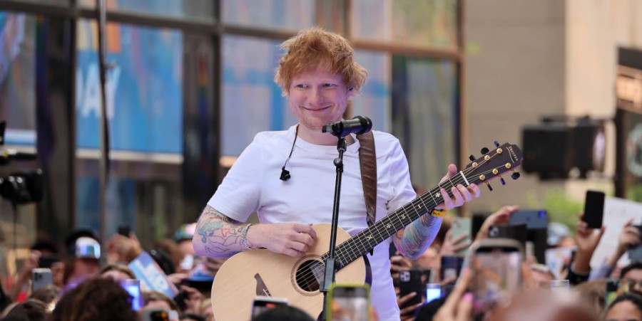 Ed Sheeran Earns New Milestone: Singer Receives Gold BRIT Billion Award 
