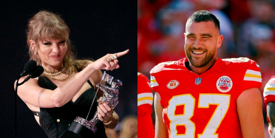 Taylor Swift and Travis Kelce Spotted at Neon Carnival