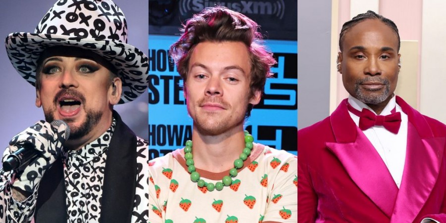 Boy Goerge Supports Harry Styles Fashion After Being Bashed By Billy Porter