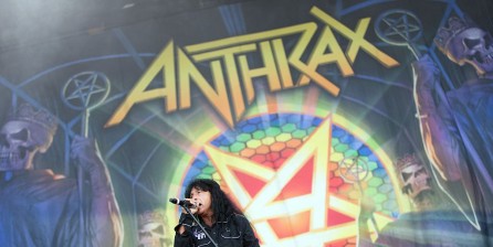 Joey Belladonna of Anthrax