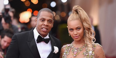 Jay-Z and Beyonce attend the "China: Through The Looking Glass" Costume Institute Benefit Gala at the Metropolitan Museum of Art on May 4, 2015 in New York City. 