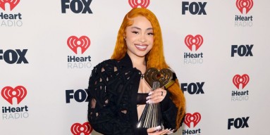 Ice Spice, winner of the Best New Hip-Hop Artist award, attends the 2024 iHeartRadio Music Awards at Dolby Theatre in Los Angeles, California on April 01, 2024. 