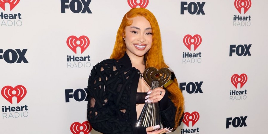 Ice Spice, winner of the Best New Hip-Hop Artist award, attends the 2024 iHeartRadio Music Awards at Dolby Theatre in Los Angeles, California on April 01, 2024. 