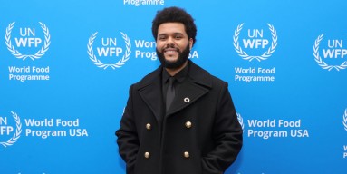 The Weeknd as WFP USA Goodwill Ambassador 