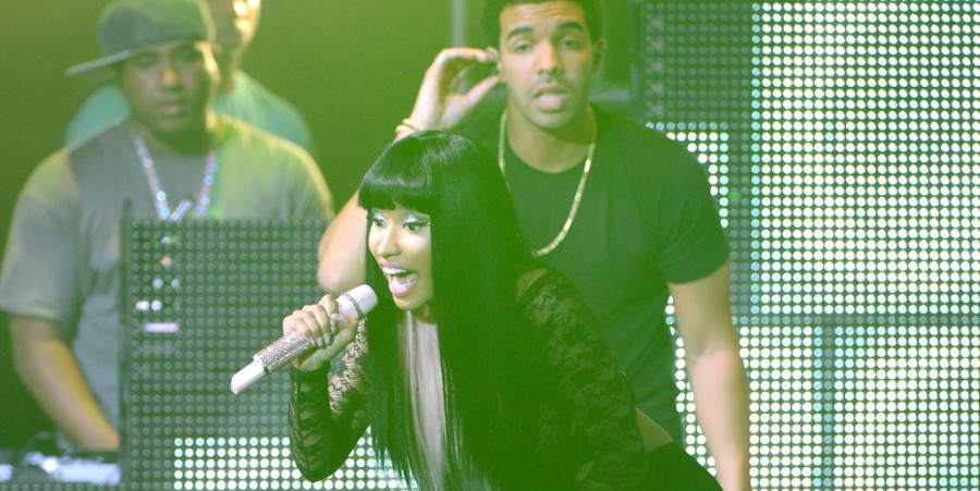 Nicki Minaj and Drake perform in New York City on Nicki Minaj's Pink Friday Tour (2012)