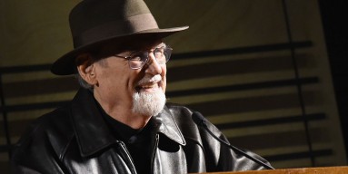 Duane Eddy speaking during the Country Music Hall Of Fame And Museum's debut of "American Sound And Beauty: Guitars From The Bachman-Gretsch Collection" Exhibit on January 14, 2016 in Nashville