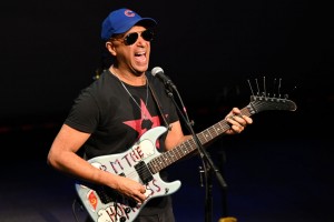 Tom Morello at Minetta Lane Theatre In NYC on September 18, 2019 in New York City.