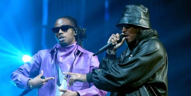Metro Boomin and Future perform onstage during the 2023 MTV Video Music Awards 