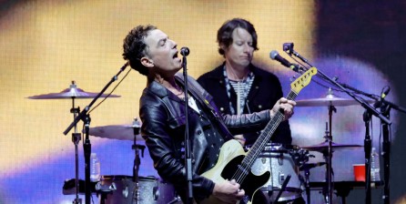 Jakob Dylan of The Wallflowers performs onstage during Day 1 of Eric Clapton's Crossroads Guitar Festival at Crypto.com Arena on September 23, 2023 in Los Angeles, California.