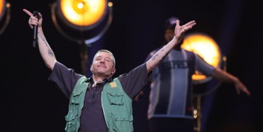 Macklemore performs onstage during the opening ceremony of the Invictus Games Düsseldorf 2023 on September 09, 2023 in Düsseldorf, Germany. 