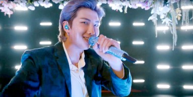 RM of BTS performs onstage during the 63rd Annual GRAMMY Awards 