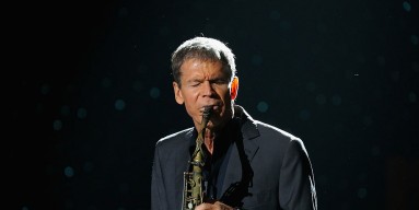 David Sanborn performs onstage at the One World Concert at Syracuse University on October 9, 2012 in Syracuse, New York. N.Y.