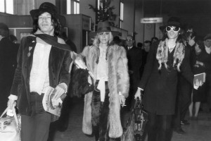 Mick Jagger, Anita Pallenberg, Keith Richards