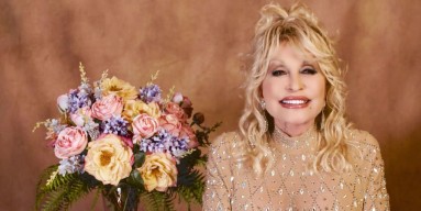 Dolly Parton speaks at the 56th Academy of Country Music Awards on April 18, 2021