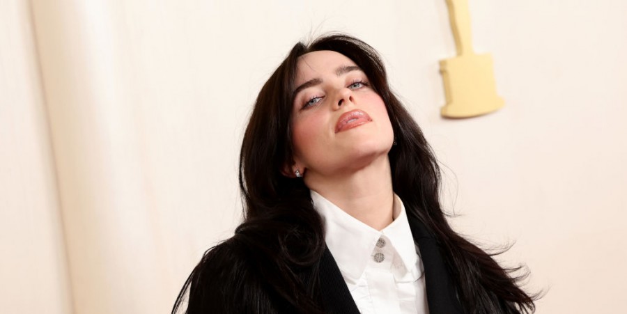  Billie Eilish attends the 96th Annual Academy Awards on March 10, 2024 in Hollywood, California. 