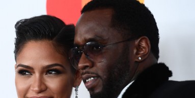Singer and model Cassie Ventura (L) and Rap mogul P Diddy (aka Sean Combs) arrive for the traditionnal Clive Davis party on the eve of the 60th Annual Grammy Awards on January 28, 2018, in New York. 