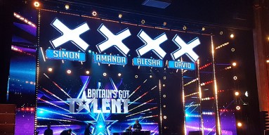 The Set of the Britain's Got Talent Back in 2019