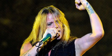 Sebastian Bach performs at The Joint inside the Hard Rock Hotel & Casino December 30, 2011 in Las Vegas.