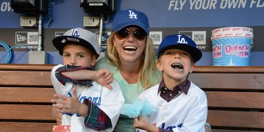 Britney Spears and Sons Jayden and Sean