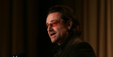 Bono - National Prayer Breakfast Held In Washington